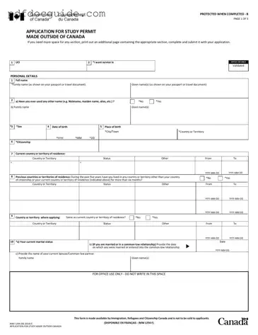 Imm 1294 Form