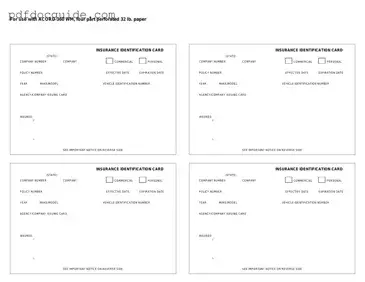 Acord 50 WM Form