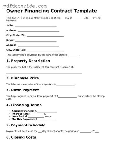 Attorney-Verified Owner Financing Contract Template
