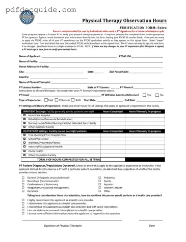 Ptcas Form