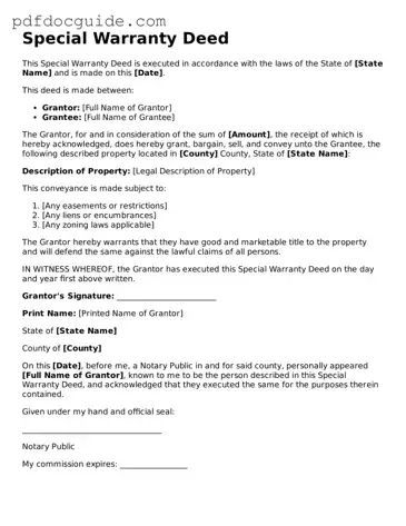 Attorney-Verified Deed Template
