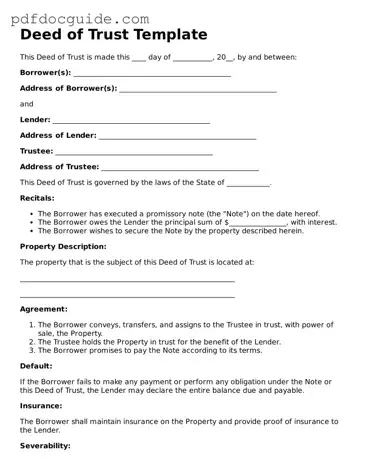 Attorney-Verified Deed of Trust Template