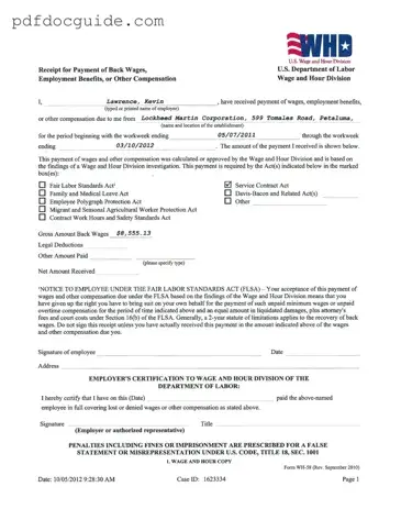 Wh 58 Form